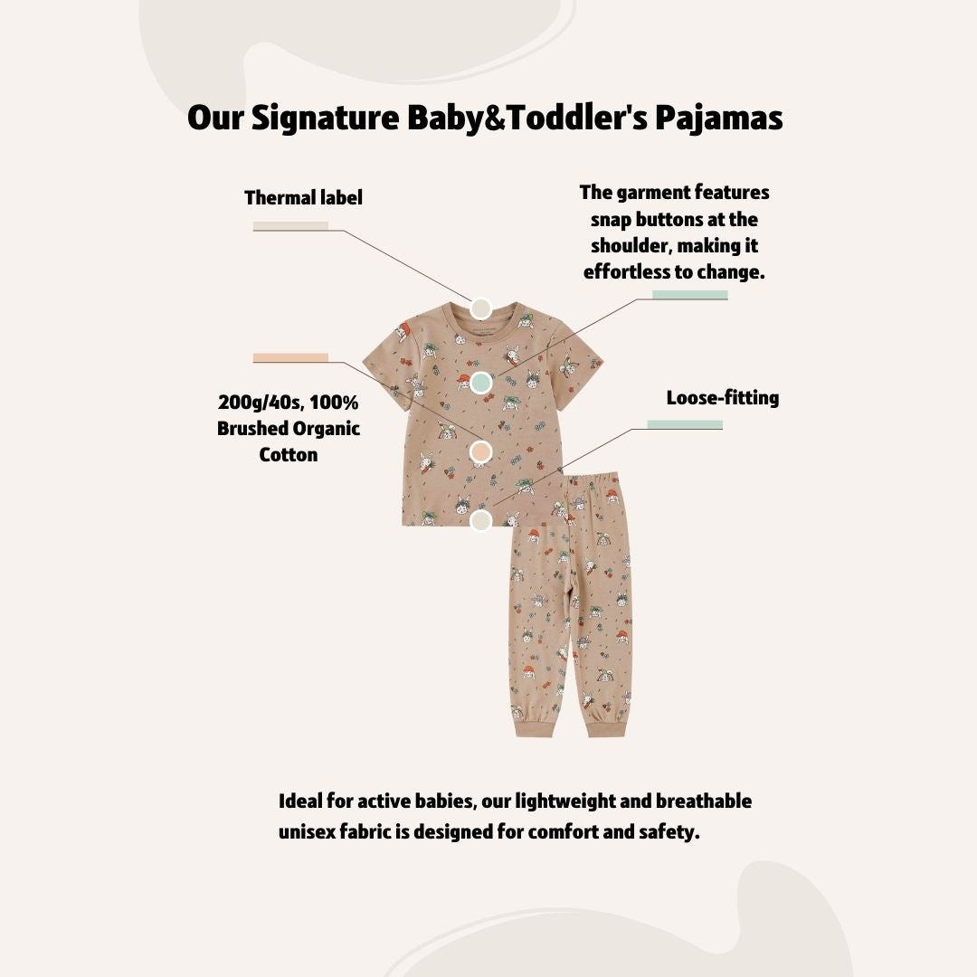Our signature baby&toddler pajama's introduction