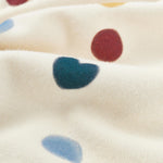 detail of Women Organic Long-sleeve PJ Set-Merry Dots