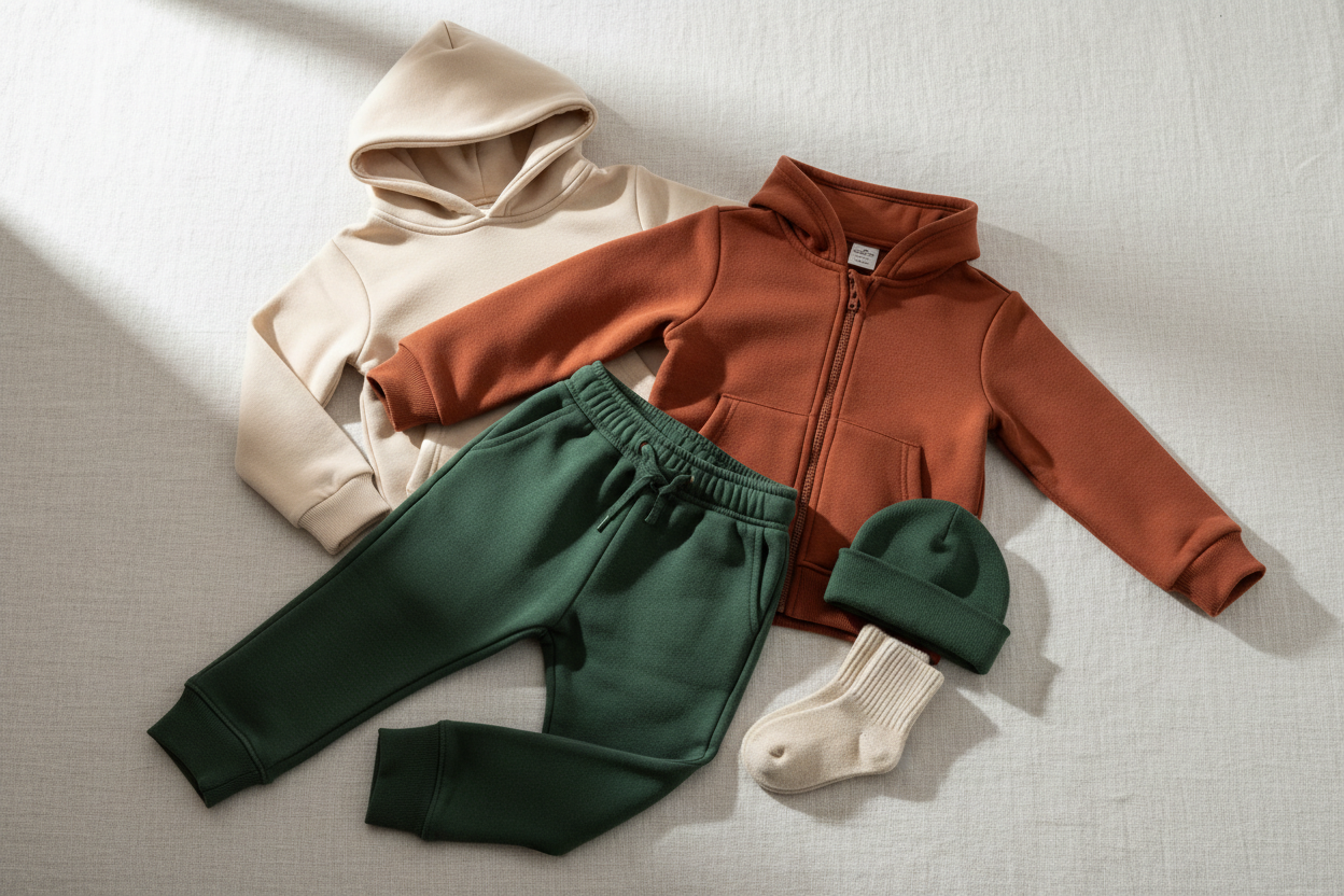 French Terry vs. Fleece for Kids: Which Is Better for Fall and Winter? 