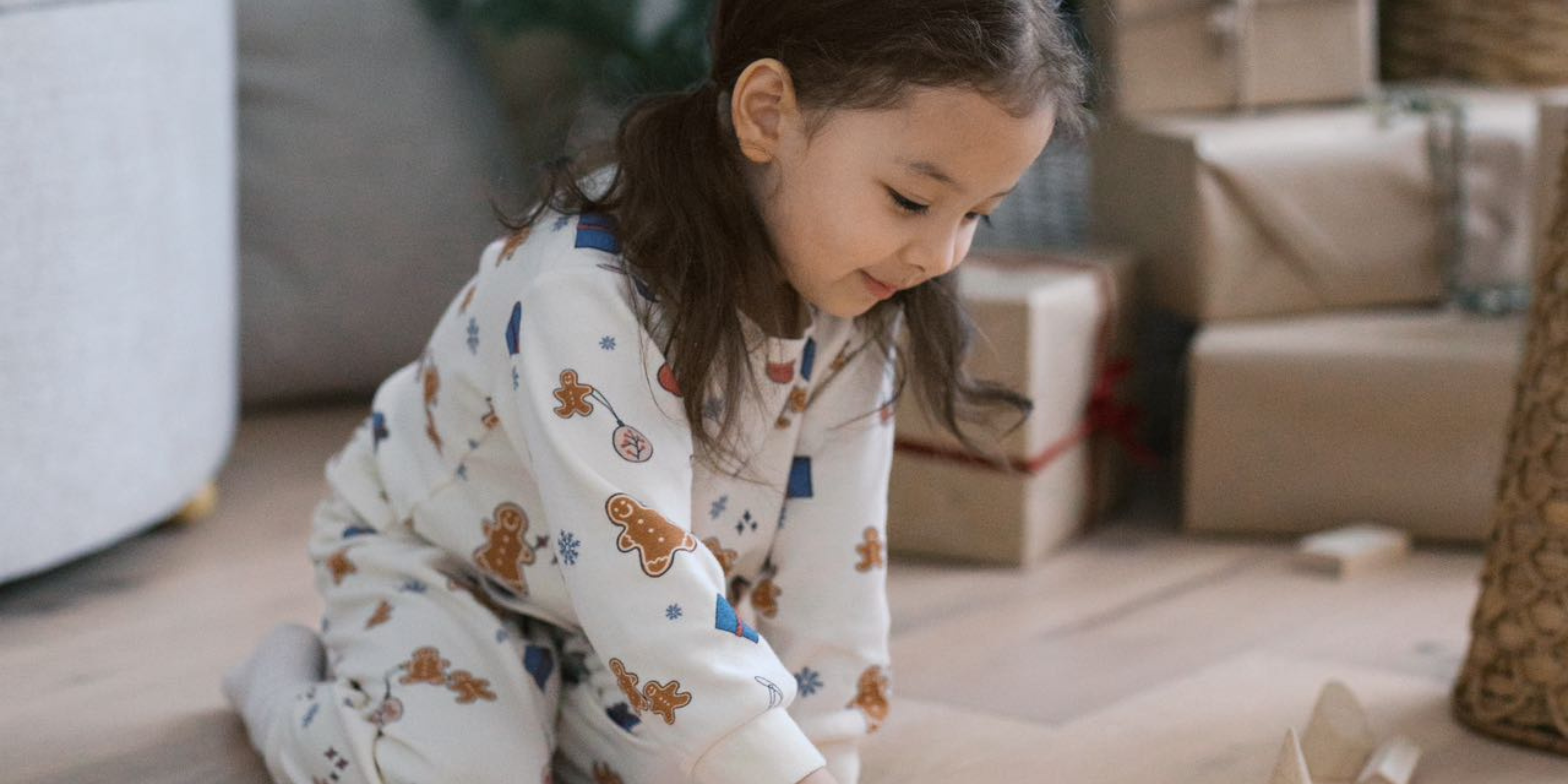 a cute girl wearing norsu organic two piece daywear set 