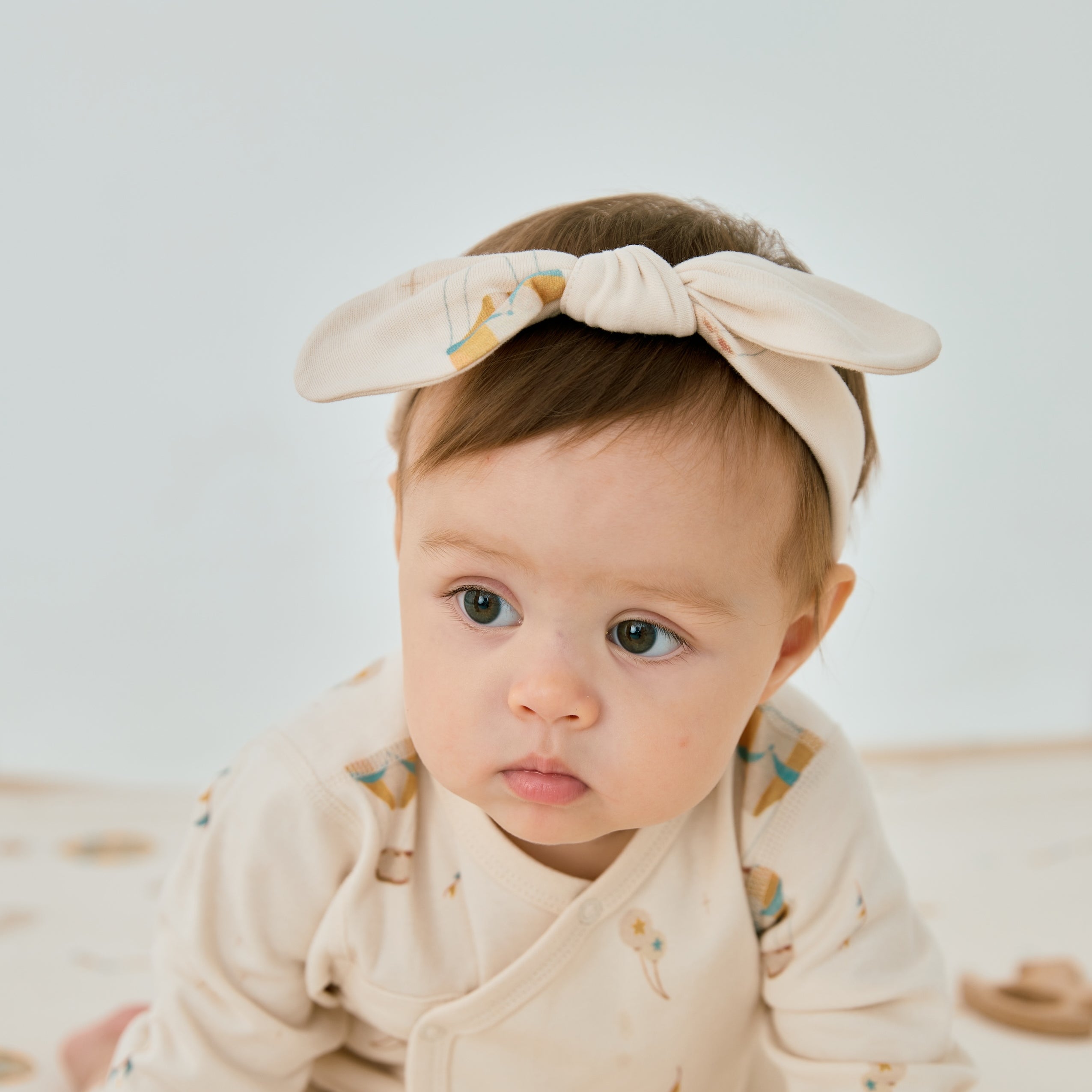 Baby Headband With Bow-Fantasy