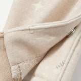 detail of Baby Organic Cotton Zip-up Sleeper-Stary