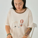 closer look of Women Organic Short-sleeve PJ Set-Fantasy