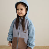 Toddler Organic Fleece Hooded Jacket-Mixed