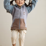 Toddler Organic Fleece Hooded Jacket-Mixed