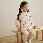 Organic Toddler Fleece Sweatpant-Hearts