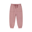 Organic Fleece Sweatpants-Ash Rose