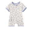 front of Baby Organic Bamboo Romper-Roses