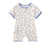 front of Baby Organic Bamboo Romper-Roses