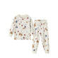 Organic Toddler Pajama Set-Holiday Joy