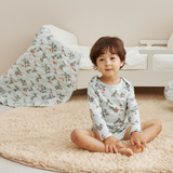 Baby Organic Long-sleeve Onesie-Jolly