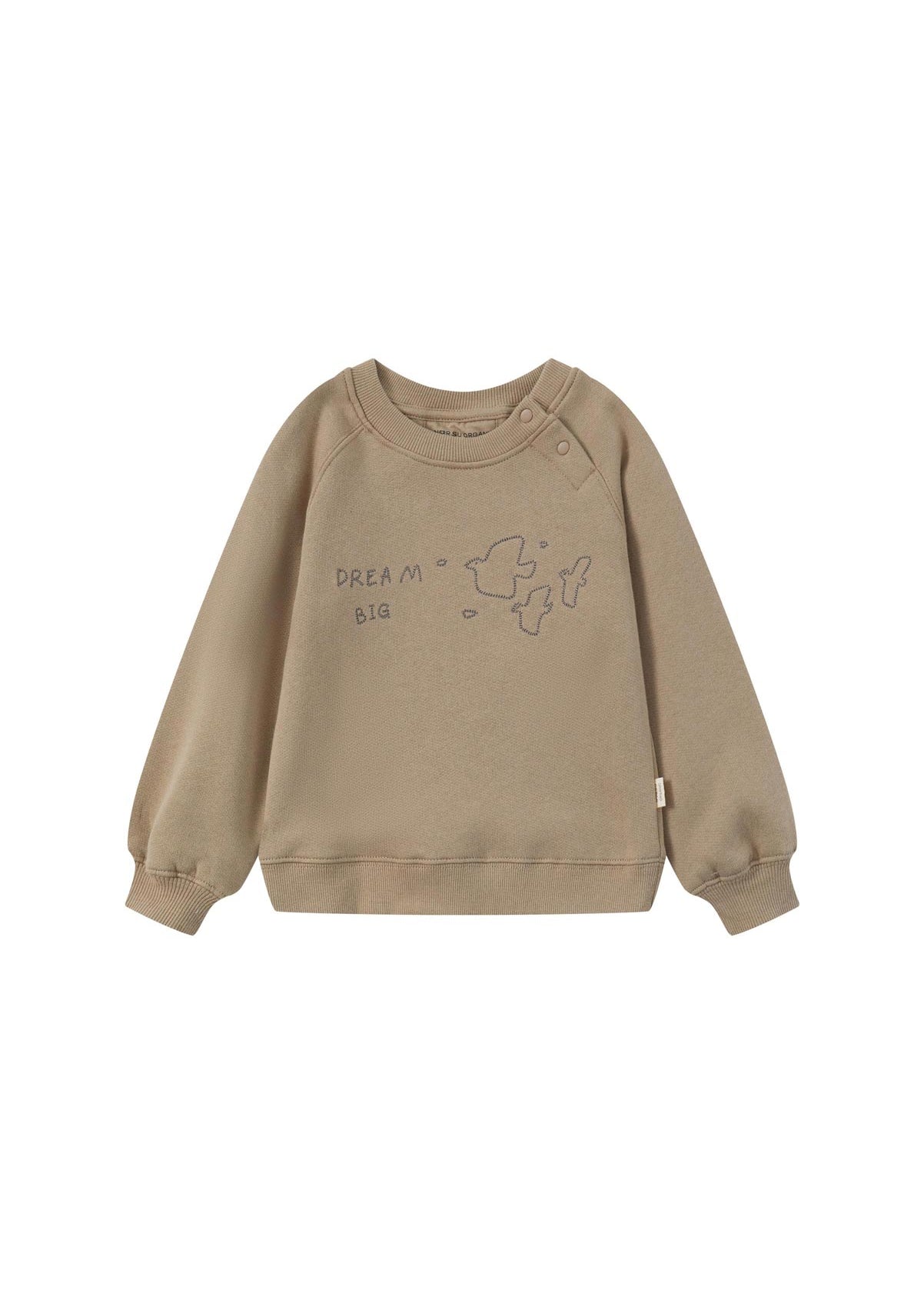 front of Toddler Organic Fleece Sweatshirt-Winter Twig