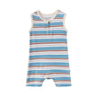 front of Baby Organic Bamboo Tank Romper-Stripe