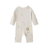 Baby Organic Kimono Sleeper-Fantasy