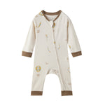 Baby Organic Cotton Zip-up Sleeper-Fantasy