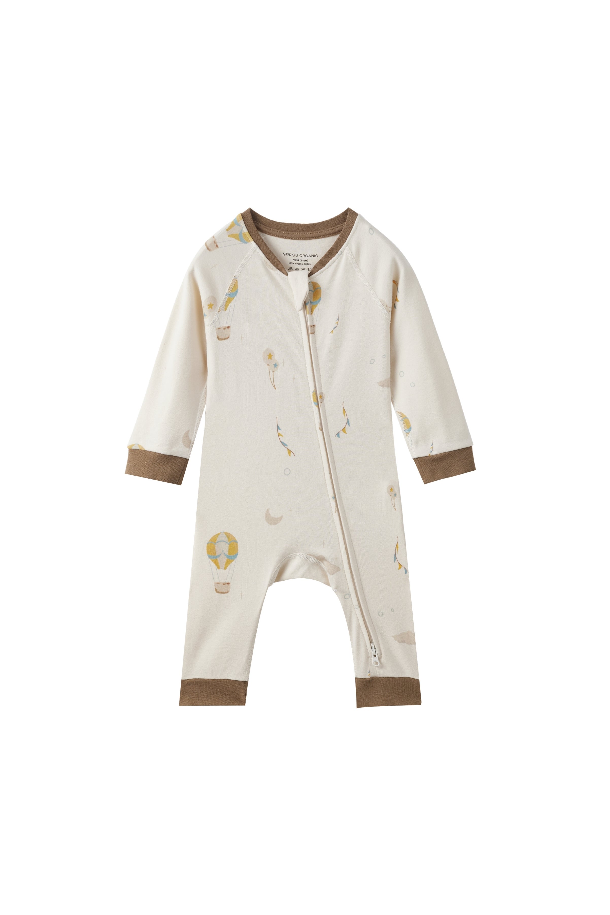 Baby Organic Cotton Zip-up Sleeper-Fantasy