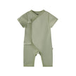 Baby Organic Kimono Sleeper-Grey Green