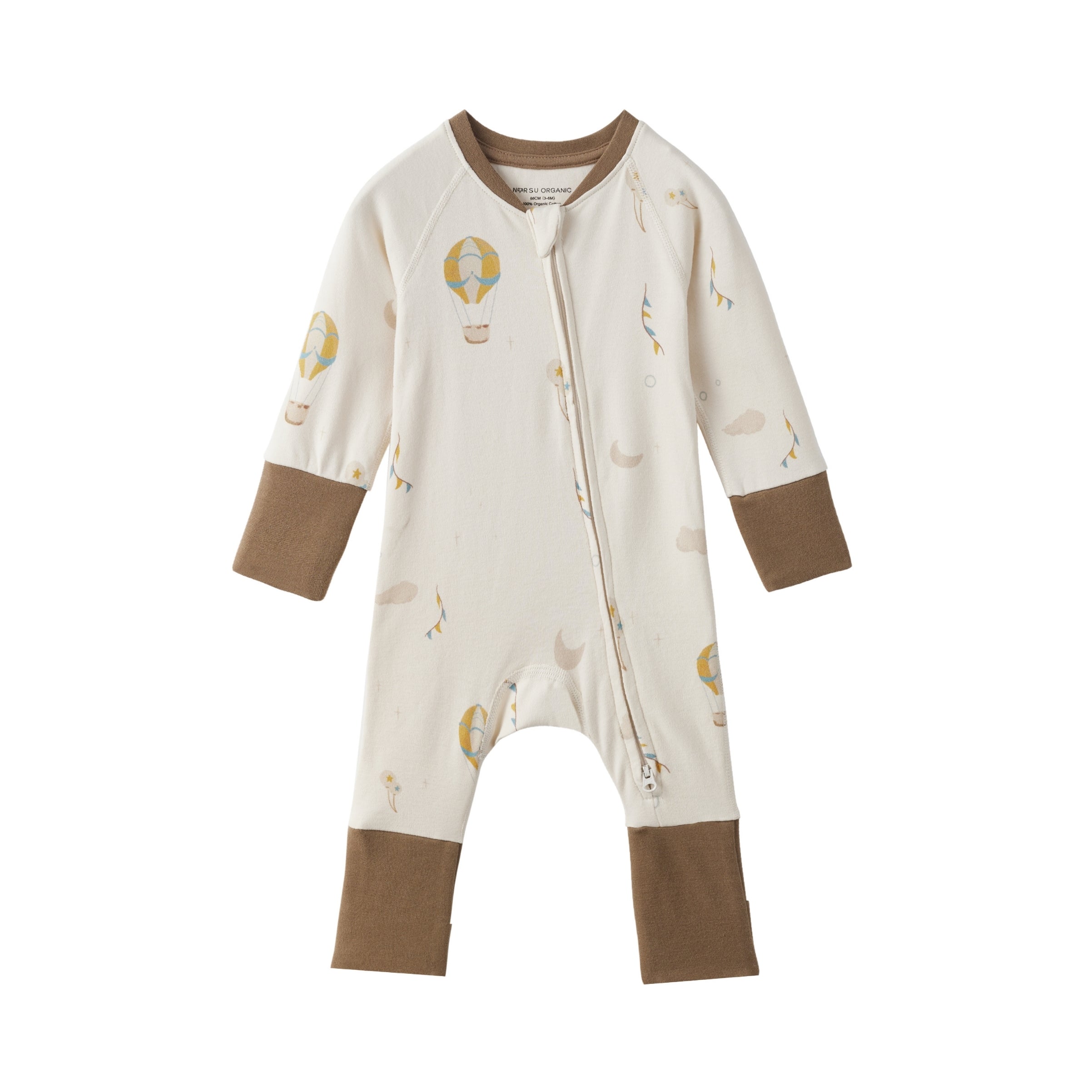 Baby Organic Cotton Zip-up Sleeper-Fantasy