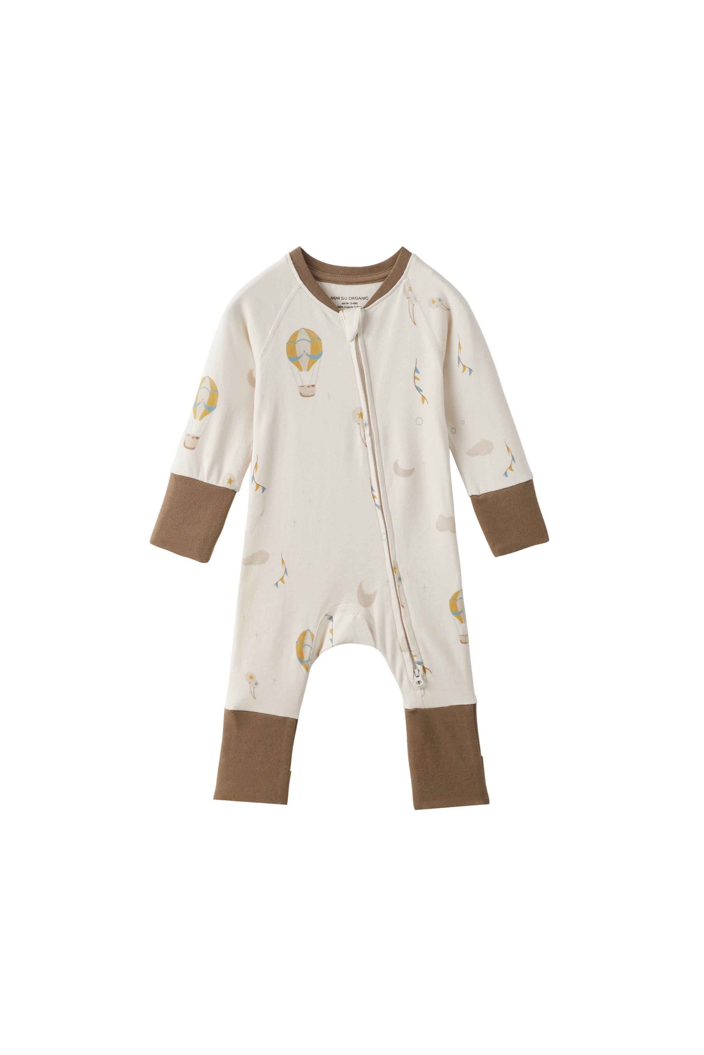 Baby Organic Cotton Zip-up Sleeper-Fantasy