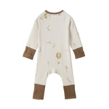 Baby Organic Cotton Zip-up Sleeper-Fantasy for little baby