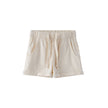 front of Organic Essential Shorts-Antique White