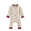 Baby Organic Cotton Zip-up Sleeper-Hearts