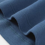 rib of Toldder Organic Polo Shirt-Teal Blue