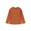 Front of Baby&Toddler Organic Modal Basic Top-Rust