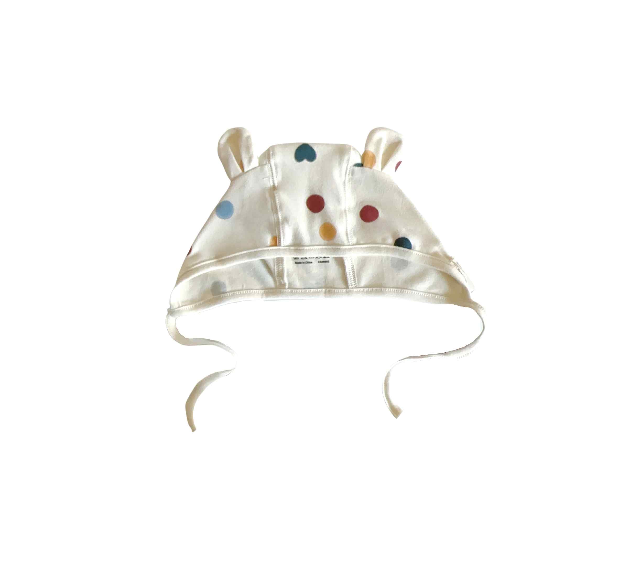 Baby Organic Cotton Hat-Merry Dots