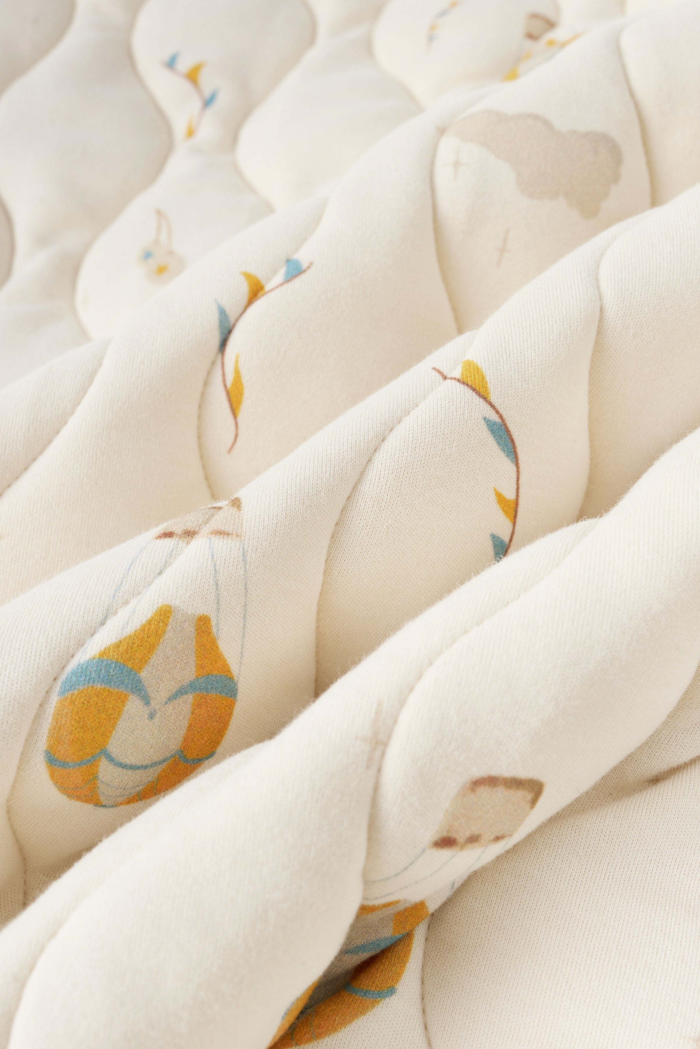 Organic Cotton Quilted Blanket-Fantasy