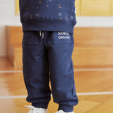 Organic Toddler French Terry Sweatpant-Navy