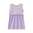 front of Girl Organic Tank-top Dress-Violet