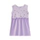 front of Girl Organic Tank-top Dress-Violet