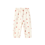 Organic Toddler Fleece Sweatpant-Hearts