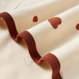 Organic Cotton Swaddle Blanket-Hearts