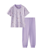 Organic Toddler Pajama Sets-Violet