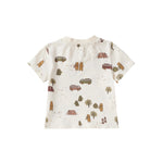 Summer Organic Cotton T-shirt- Camping