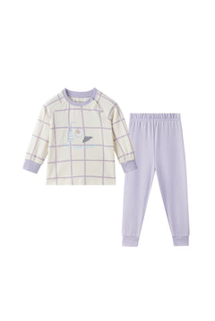 Organic Toddler Pajama Set-Milky