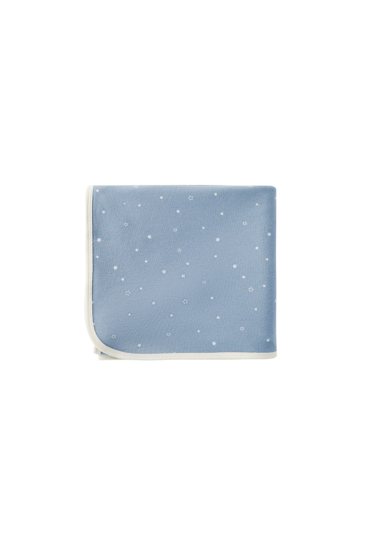 Organic Cotton Swaddle Blanket-Blue Starry