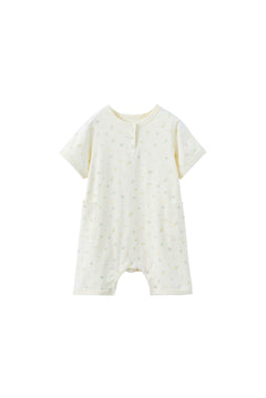Baby Organic Bamboo Romper-Floral
