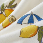 Baby Organic Kimono Short-sleeve Onesie-Lemon