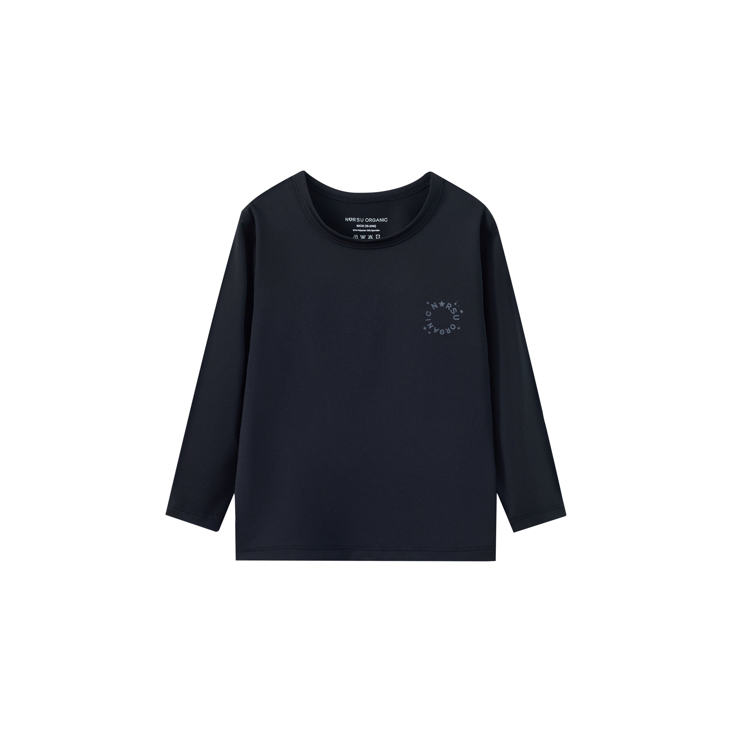 Toddler Dri-FIT Long-sleeve Shirt-Black