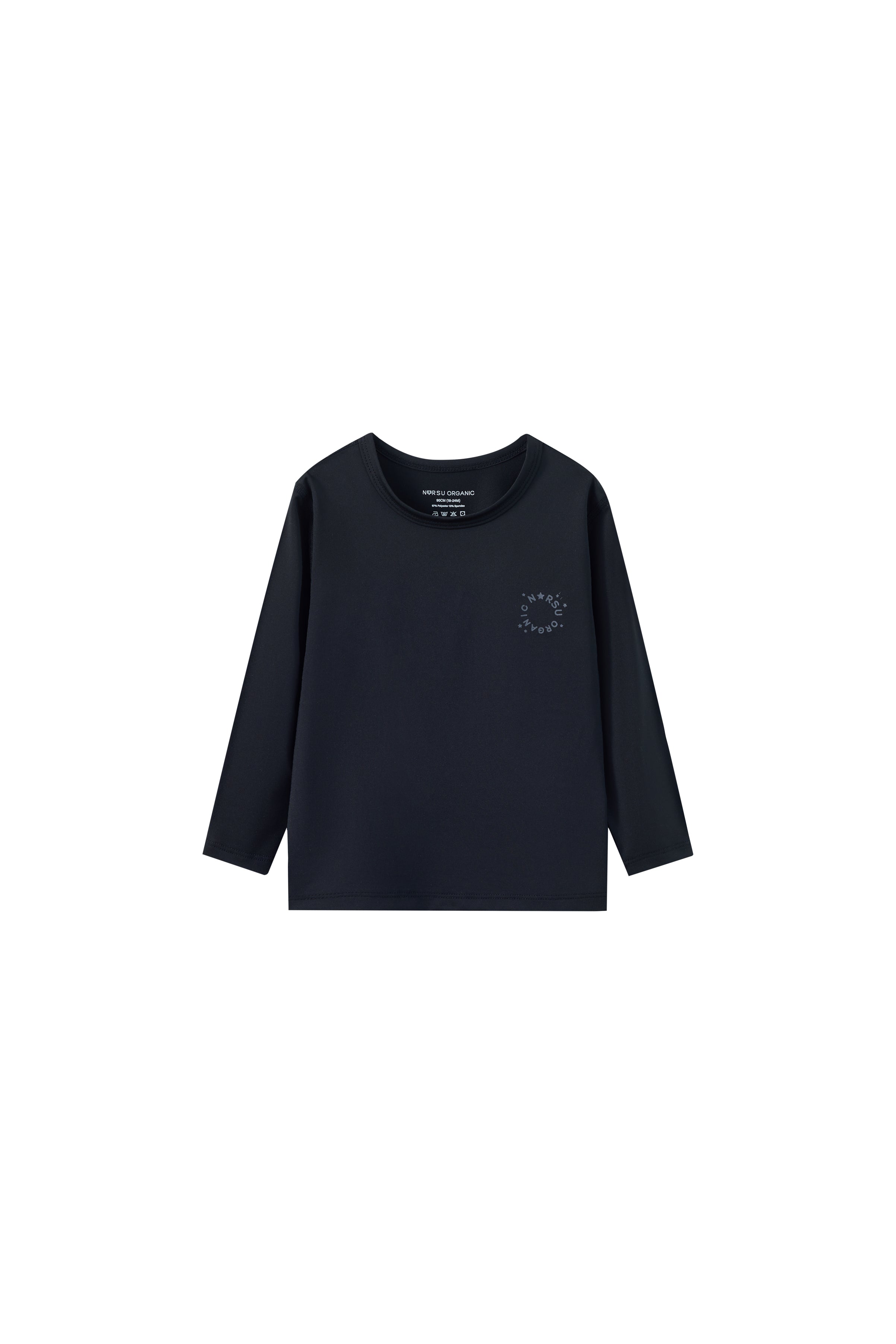 Toddler Dri-FIT Long-sleeve Shirt-Black