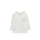 Toddler Dri-FIT Long-sleeve Shirt-White