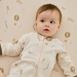 Baby Organic Cotton Zip-up Sleeper-Fantasy