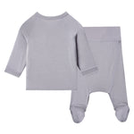 Infant Lycell Kimono Set-Grey
