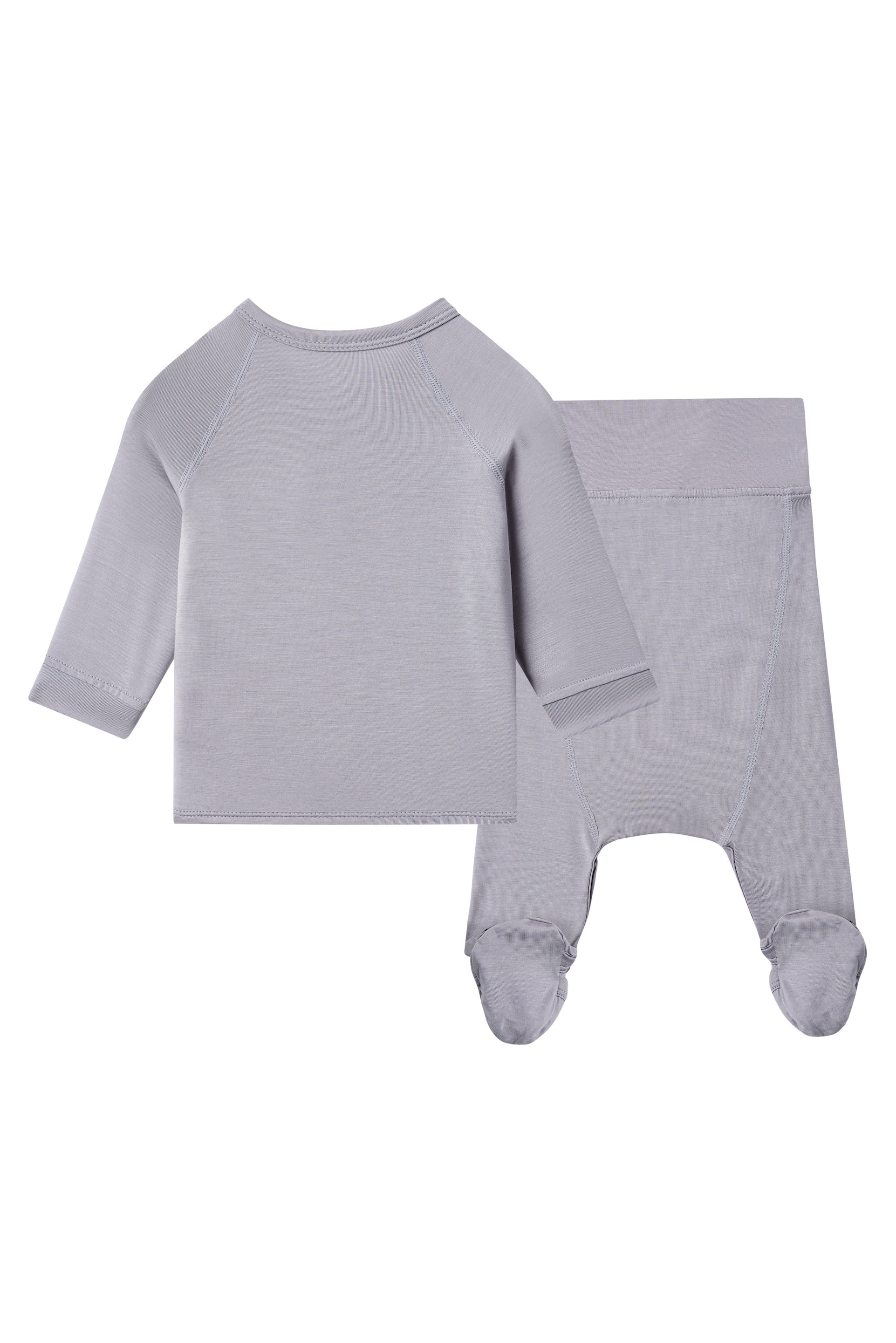 Infant Lycell Kimono Set-Grey