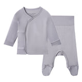 Infant Lycell Kimono Set-Grey