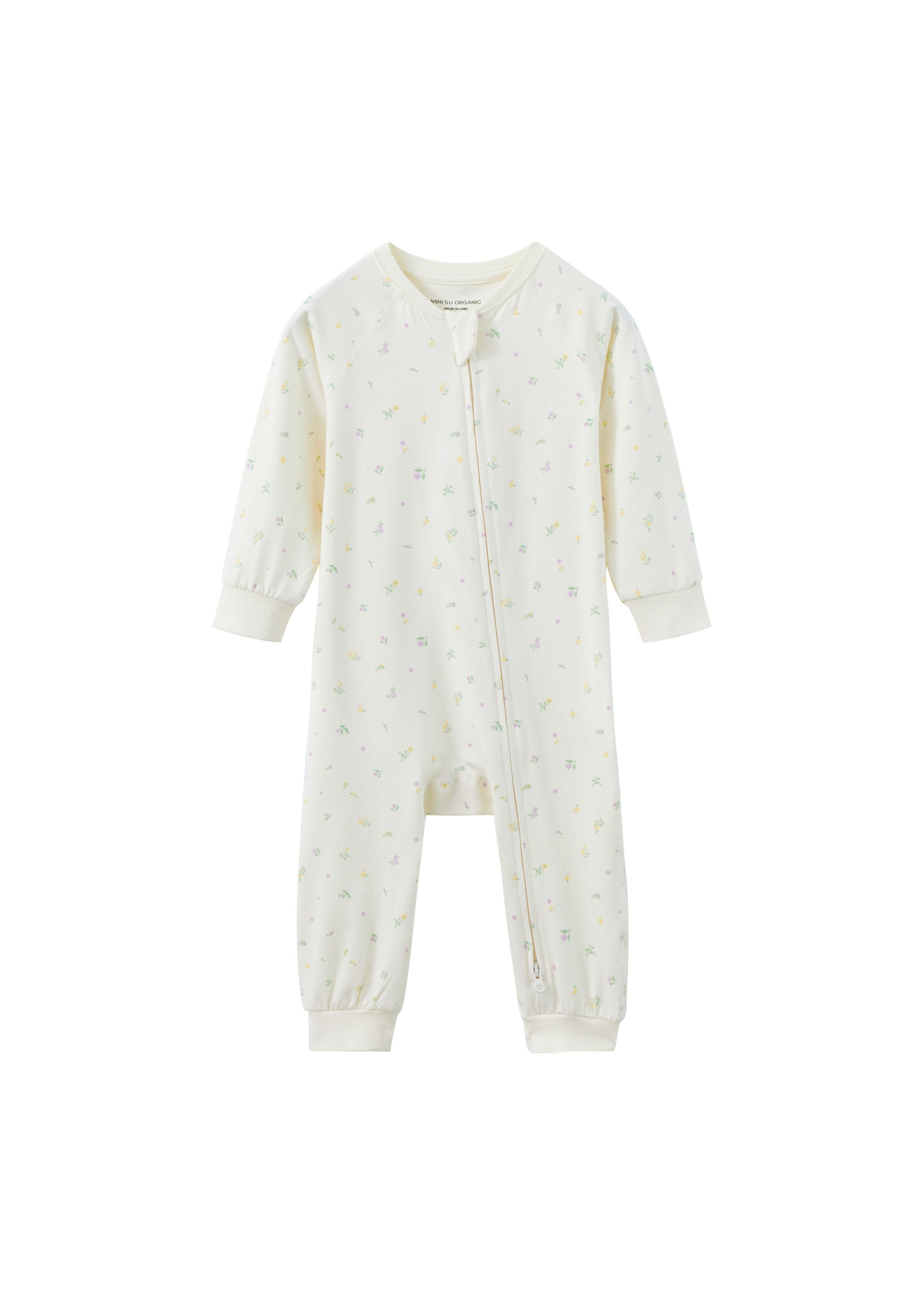 Organic Bamboo Zip-up Sleeper-Floral