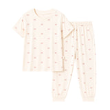 Organic Bamboo Summer Pajama Set-Bowties
